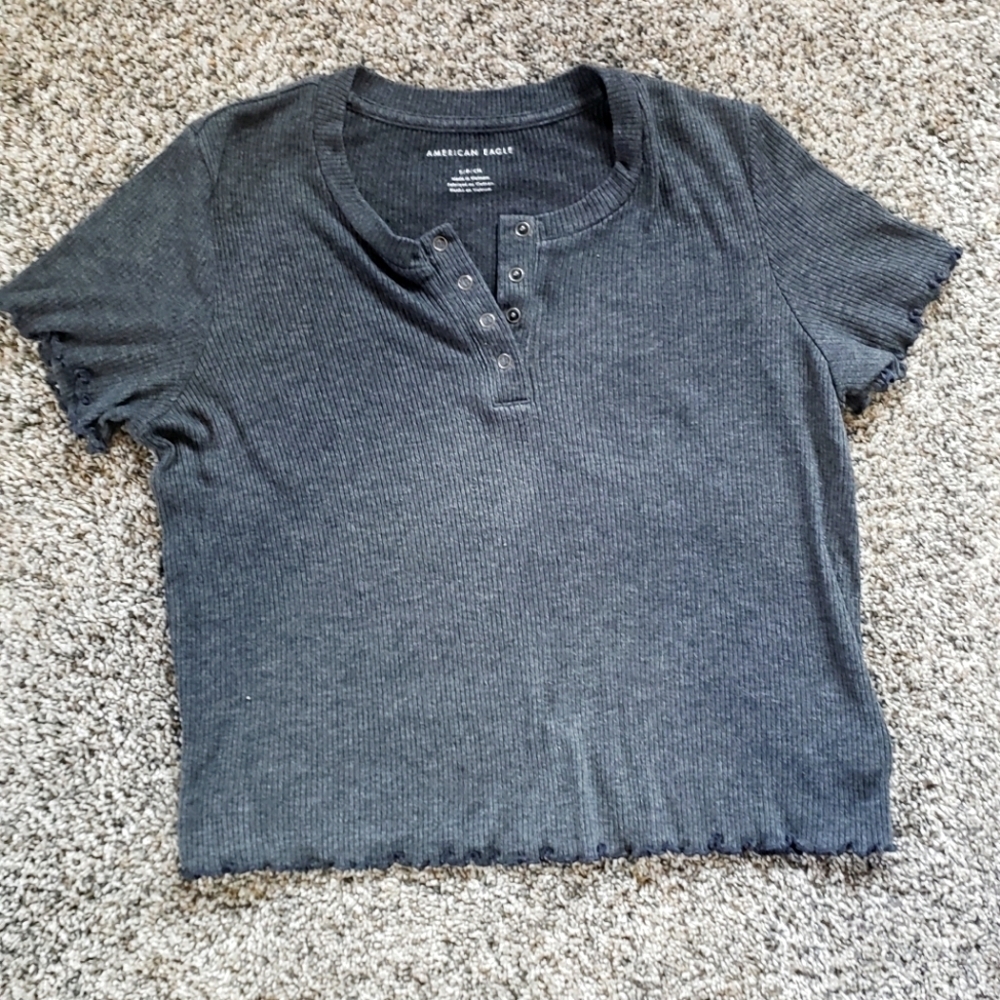 American Eagle Outfitters| Super Soft Ribbed Top